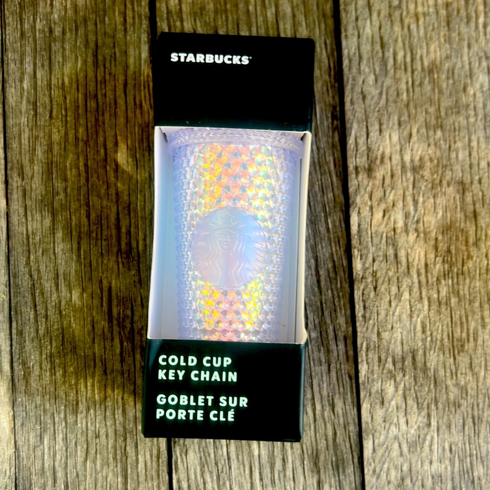 New Starbucks, cold cup keychain/ornament